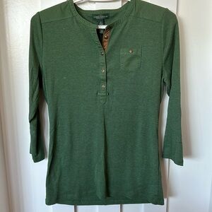Lauren Jeans Co. by Ralph Lauren - 3/4 Sleeve Tee - Sz M